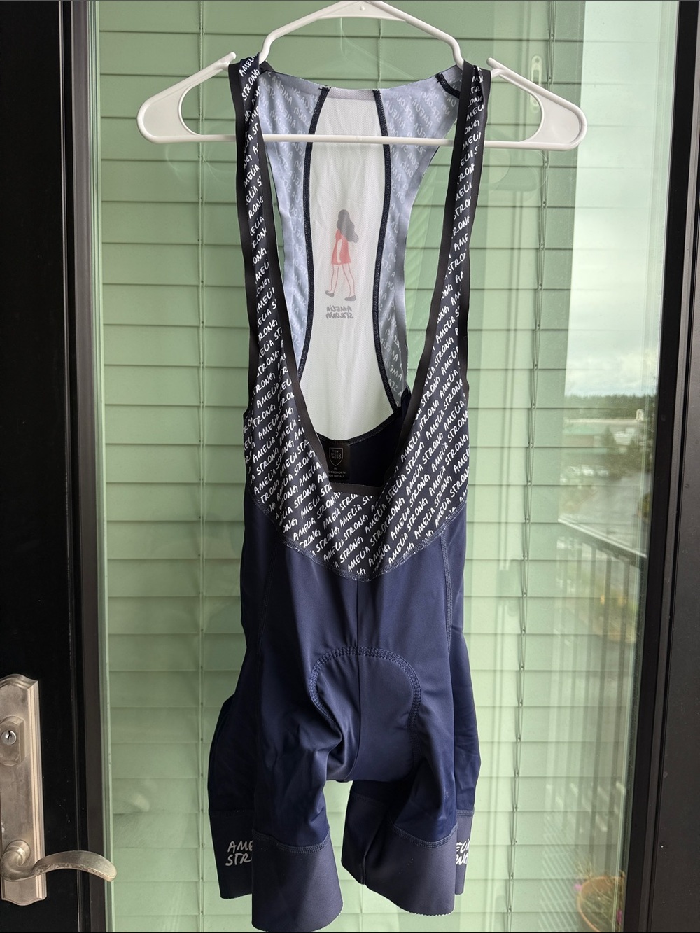 EUC TenSpeed Hero x Amelia Strong Women’s Cycling Pro Bib Bib Shorts, Medium